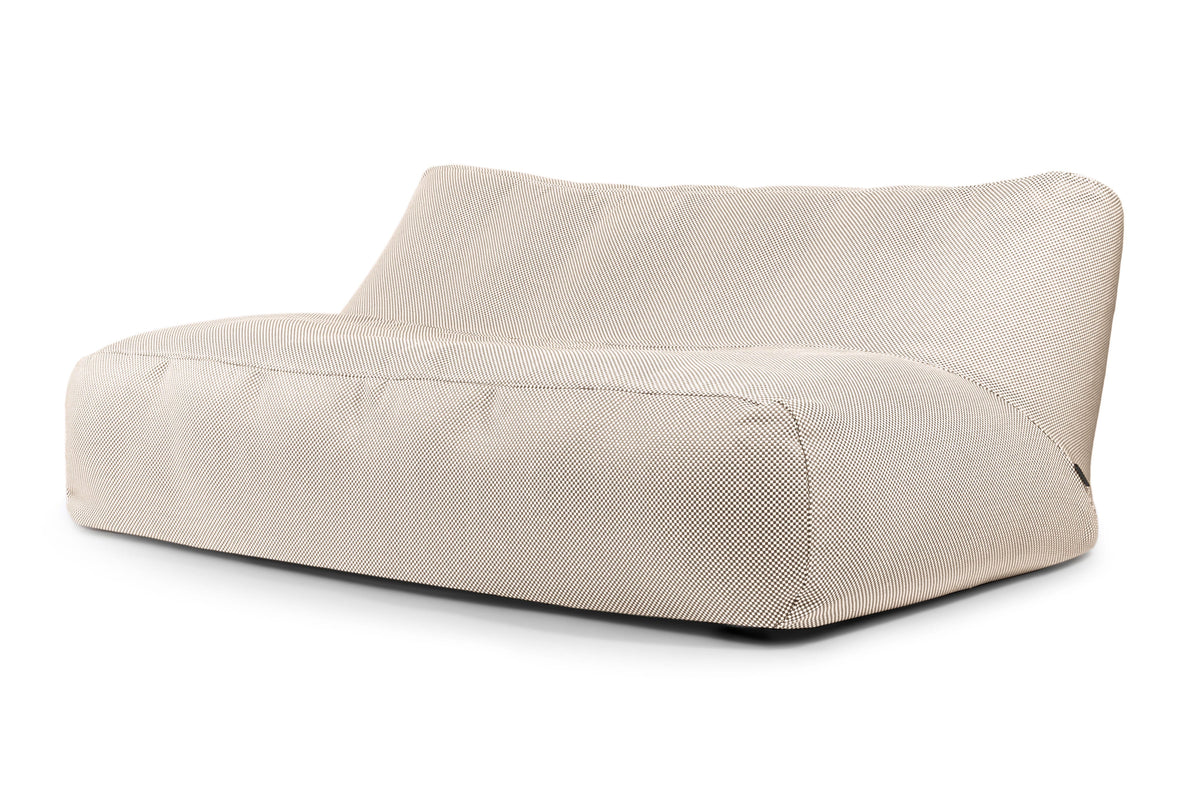 Pouf Canapé 4 places pour Piscine Beige Crème