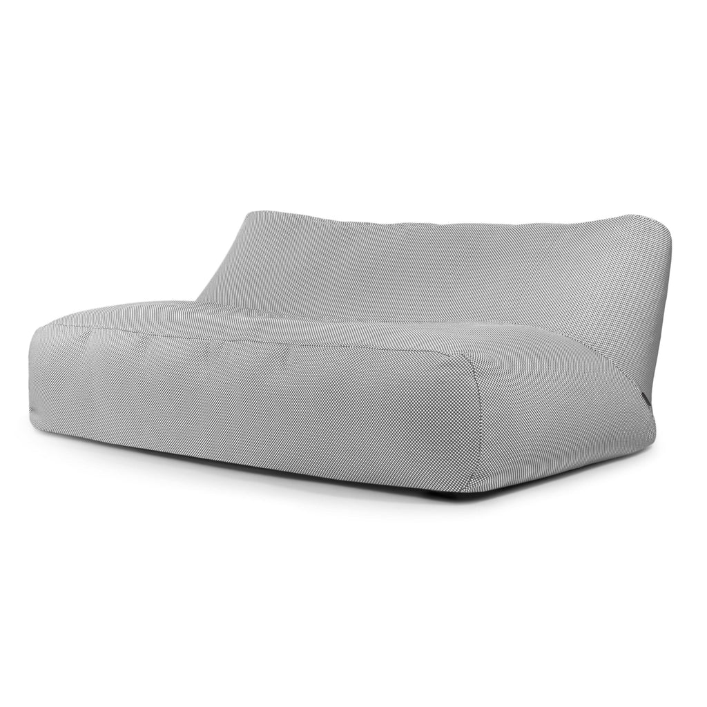 Pouf Canapé 4 places pour Piscine Gris Anthracite