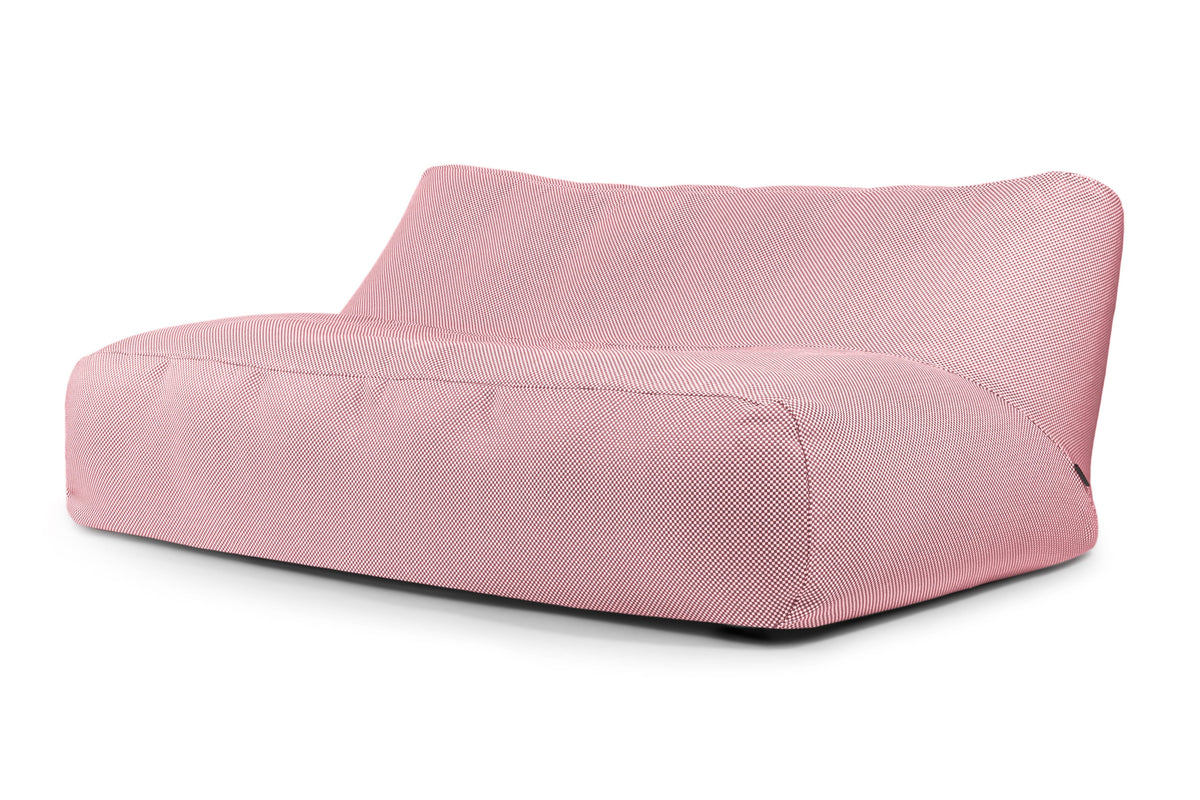 Pouf Canapé 4 places pour Piscine Rouge Amarante