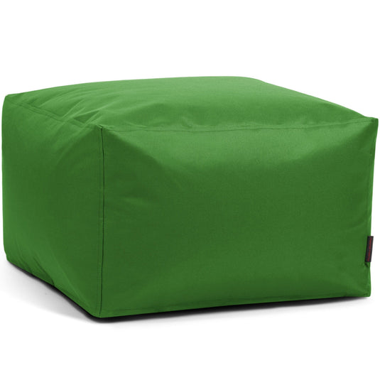 Pouf Carré Chambre Vert Gazon