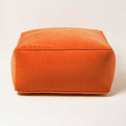 Pouf Carré Orange