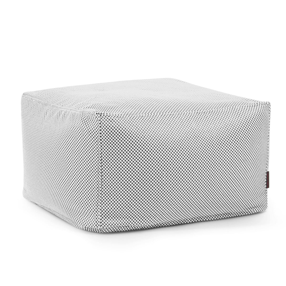 Pouf Carré Piscine Gris Perle
