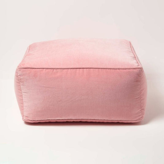 Pouf Carré Rose