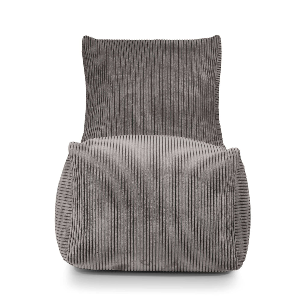 Pouf Chaise en Velours Côtelé