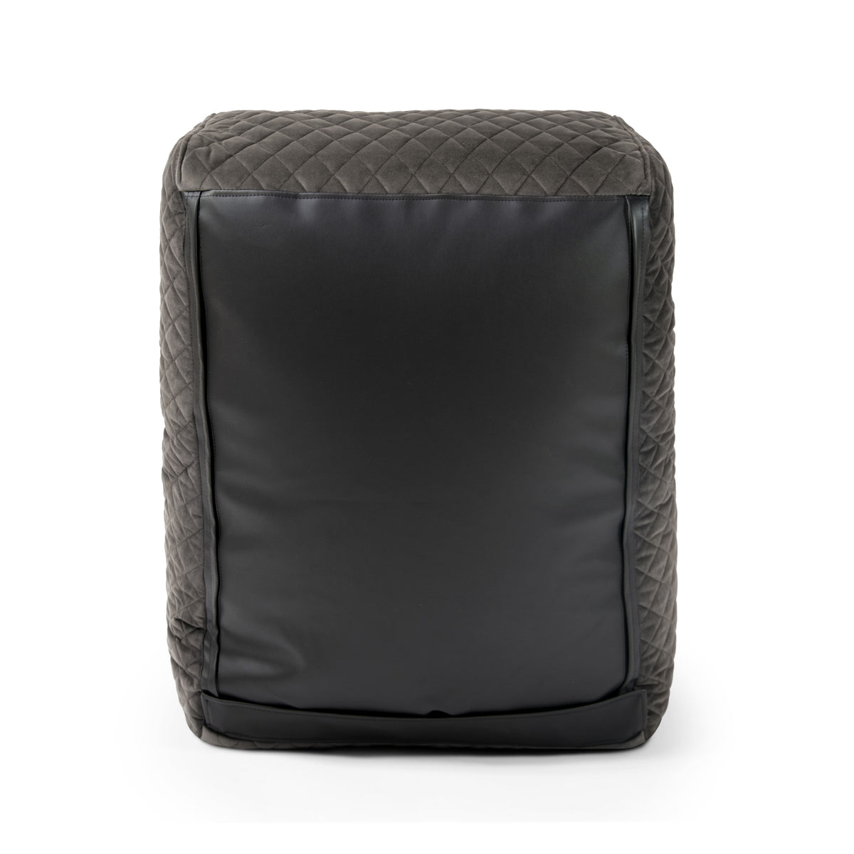 Pouf Chaise en Velours Matelassé