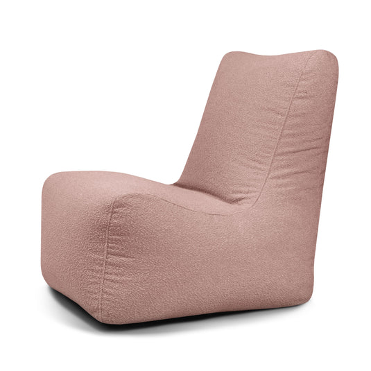 Pouf Chaise Mouton Rose Taupe