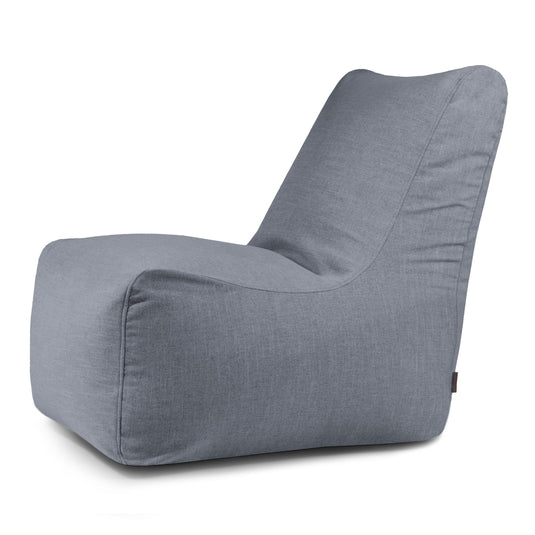 Pouf Chaise Salon Gris Anthracite