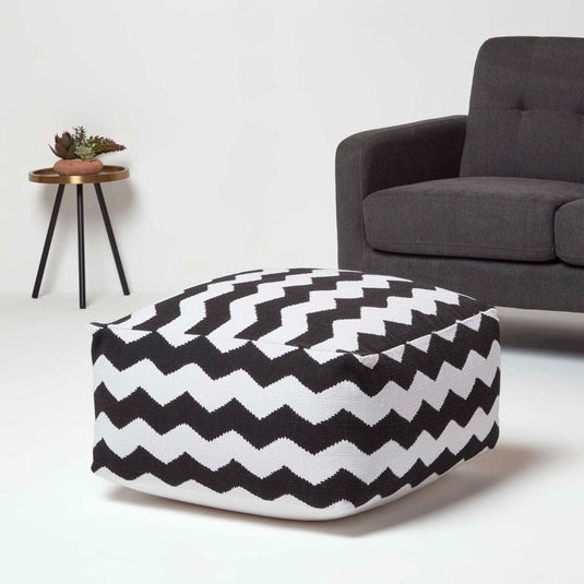 Pouf Chevron