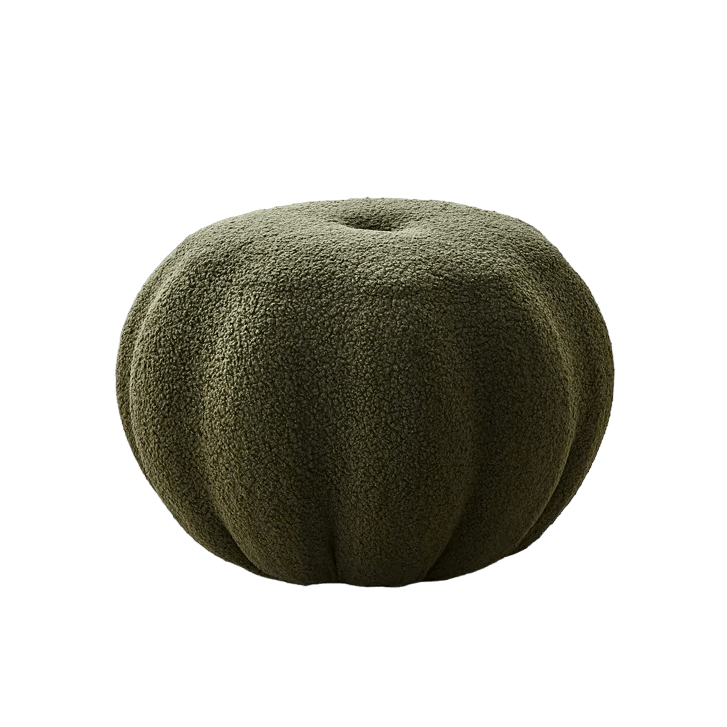 Pouf Citrouille green
