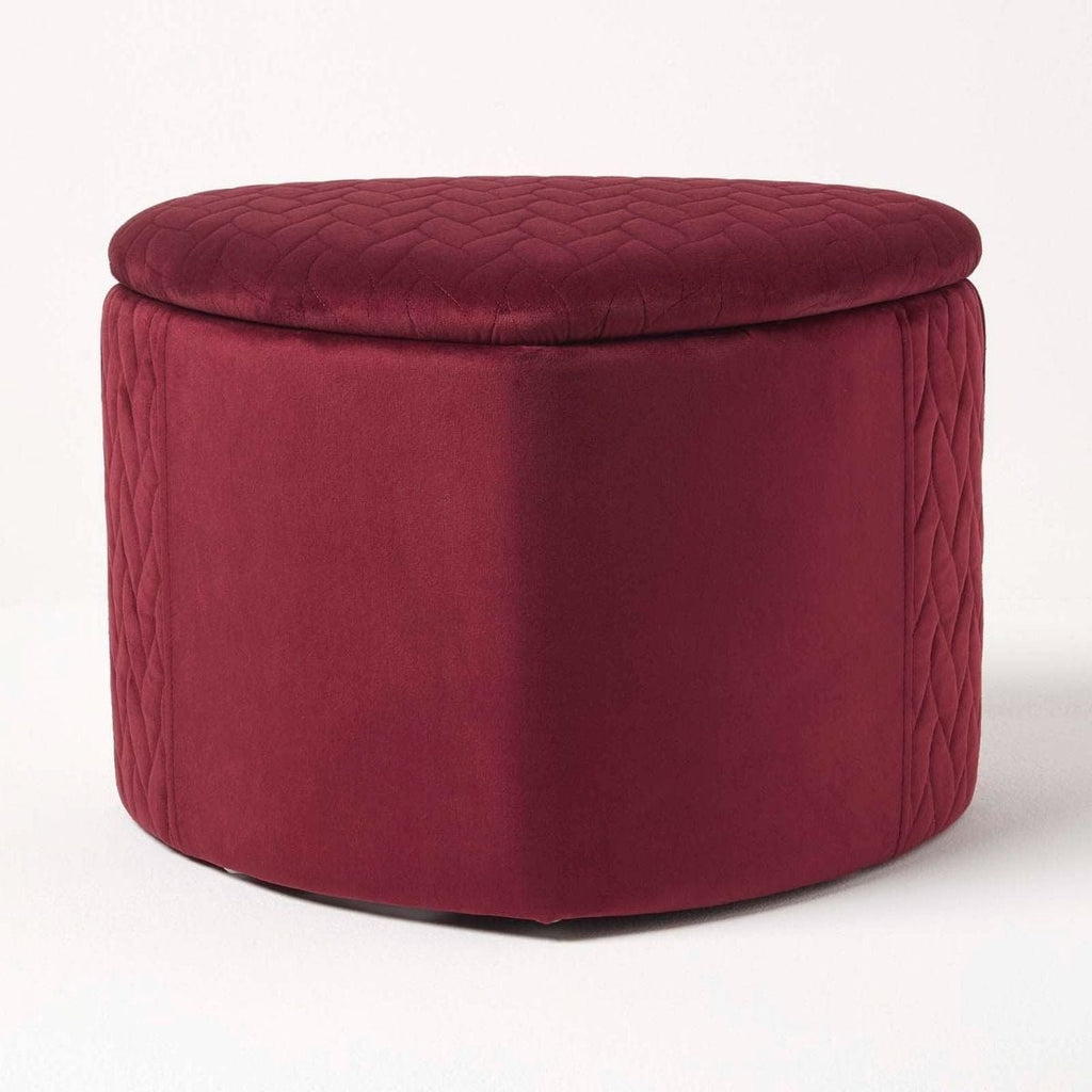 Pouf Coeur Rouge