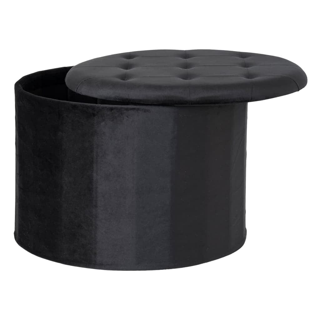 Pouf Coffre Rond
