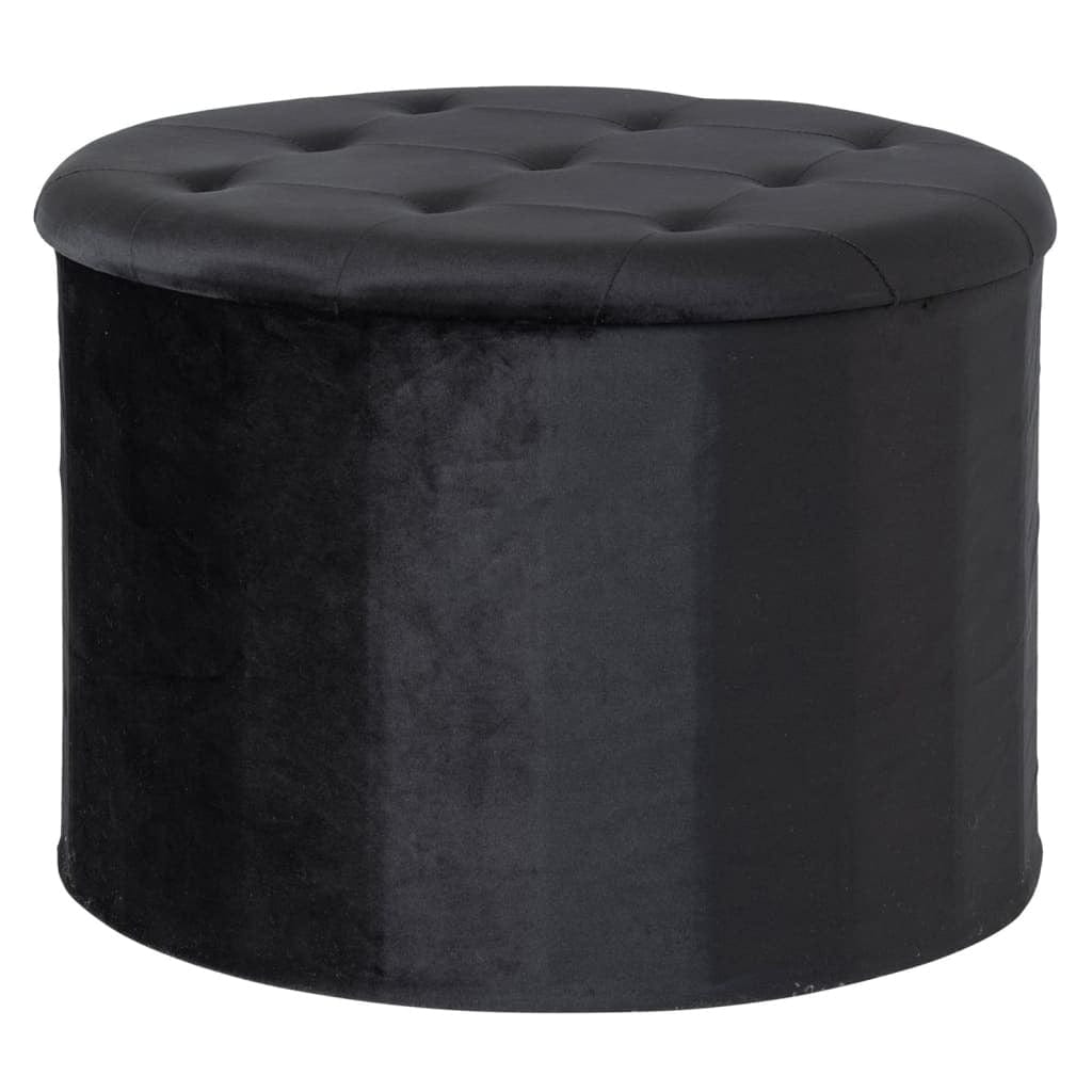 Pouf Coffre Rond