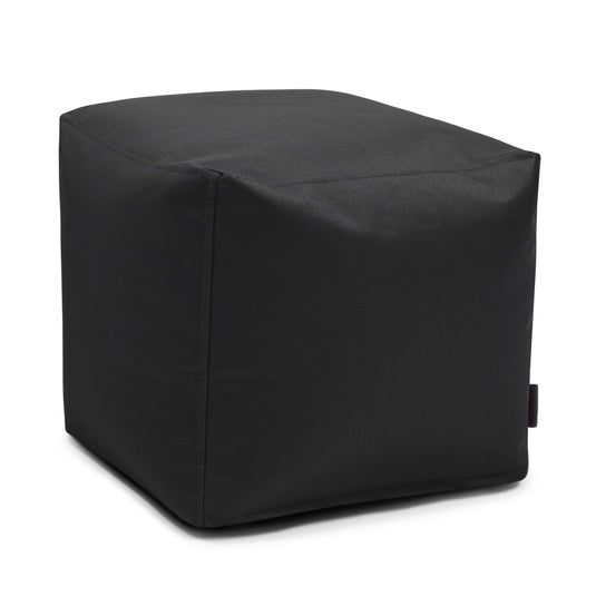 Pouf Cube Chambre Noir Profond