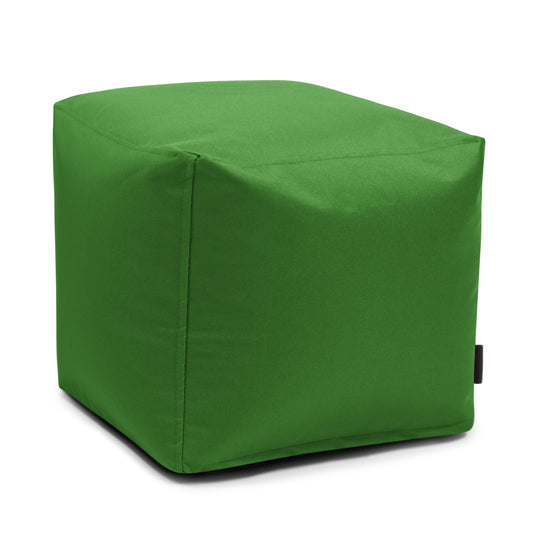 Pouf Cube Chambre Vert Gazon