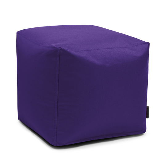 Pouf Cube Chambre Violet Magenta