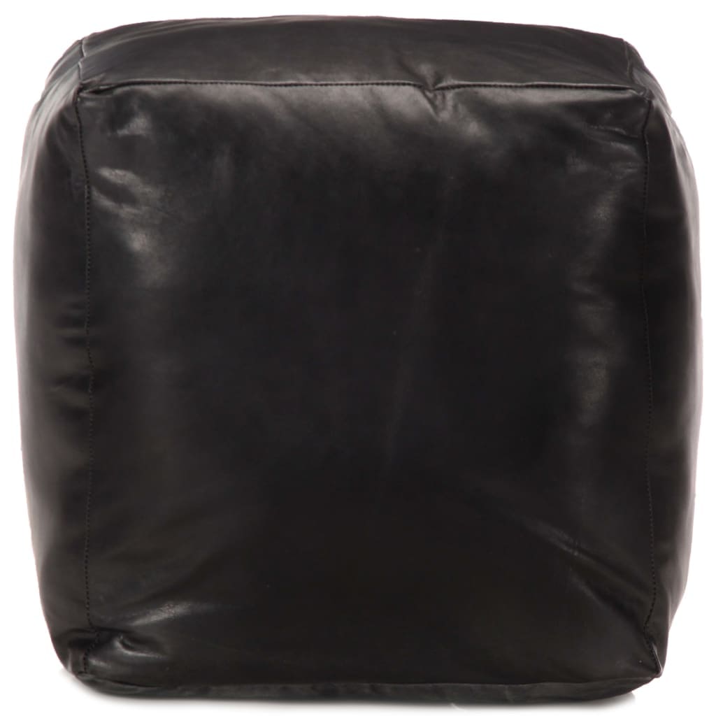 Pouf Cube Cuir