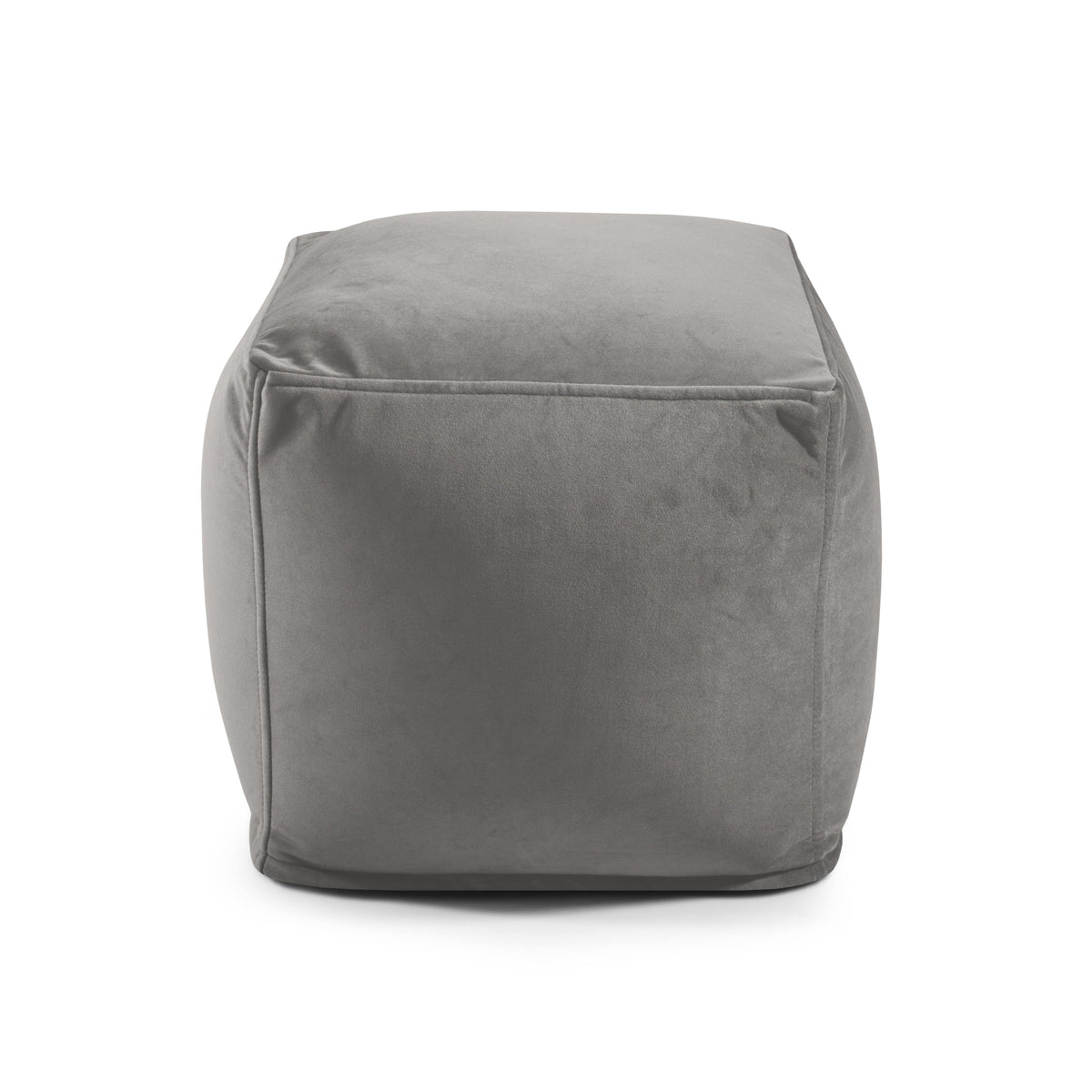 Pouf Cube en Velours Beaumont Concept