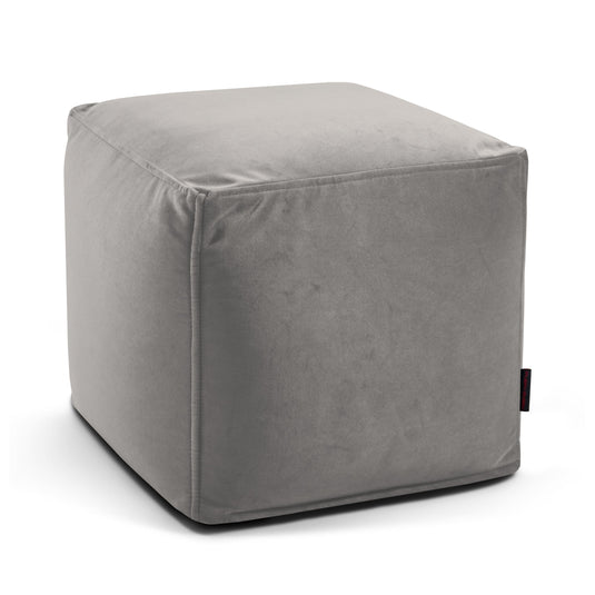 Pouf Cube en Velours Beaumont Concept