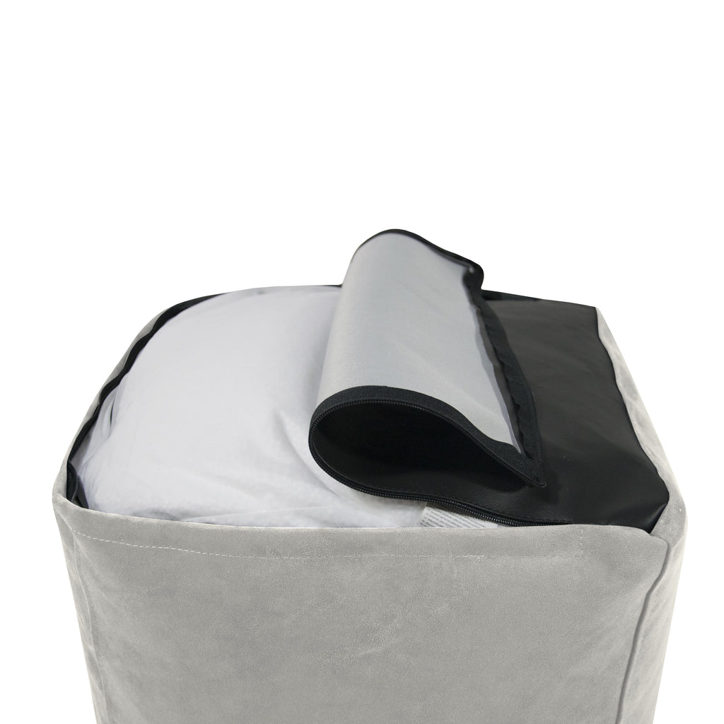 Pouf Cube Suede