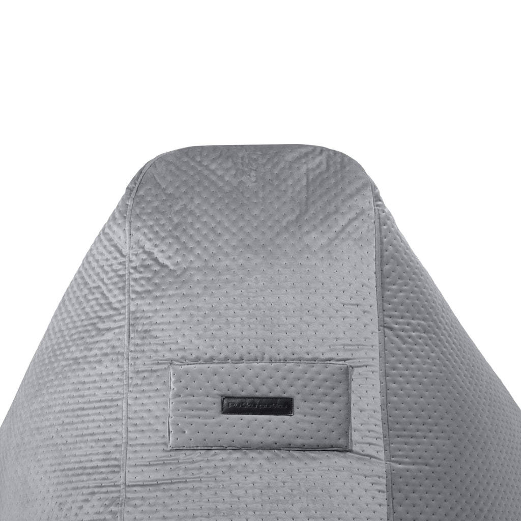 Pouf Design en Velours Capitonné Beaumont Concept