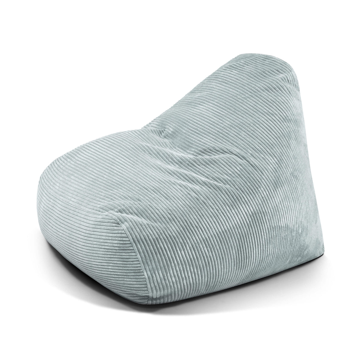 Pouf Design en Velours Cotelé Vert d'eau Beaumont Concept