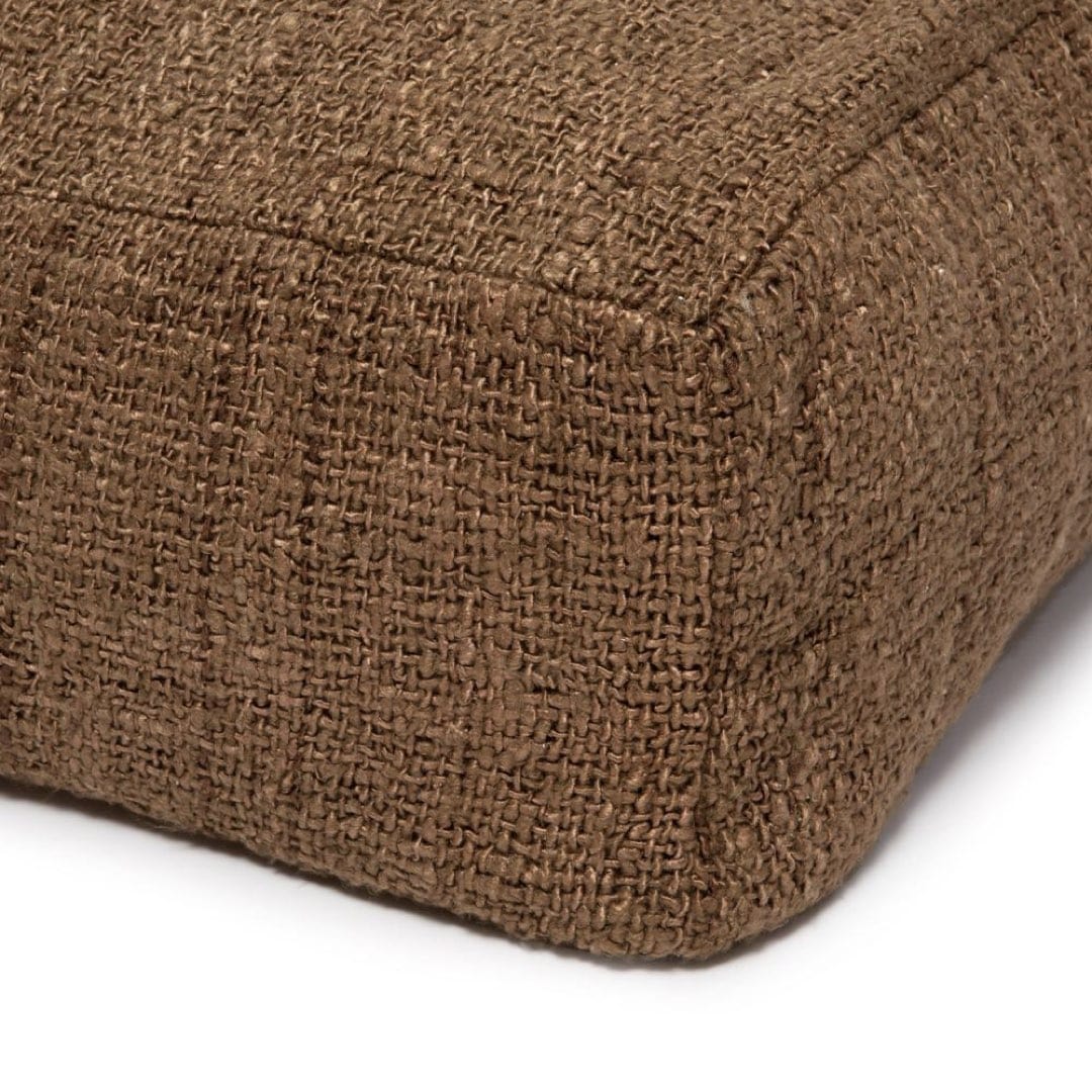 Pouf en Coton Tressé
