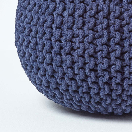 Pouf en Tricot