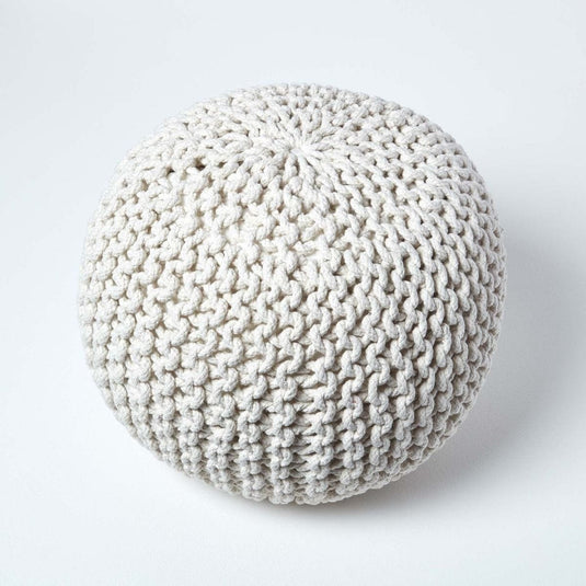 Pouf en Tricot