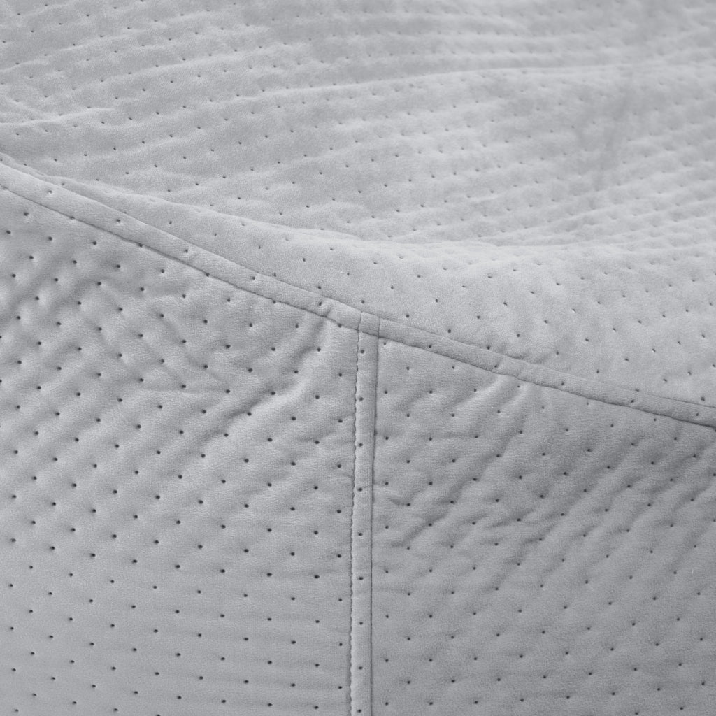 Pouf en Velours Capitonné Beaumont Concept