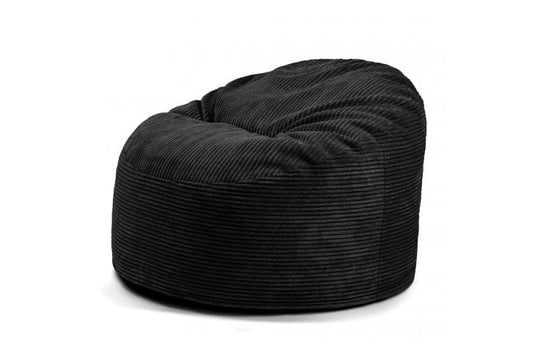 Pouf en Velours Cotelé