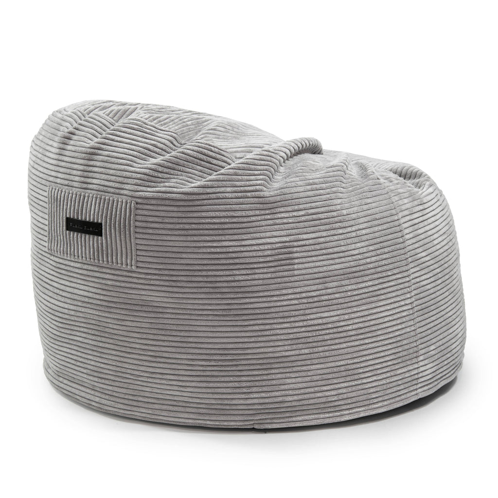Pouf en Velours Cotelé Beaumont Concept