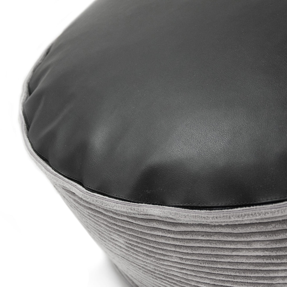 Pouf en Velours Cotelé Beaumont Concept