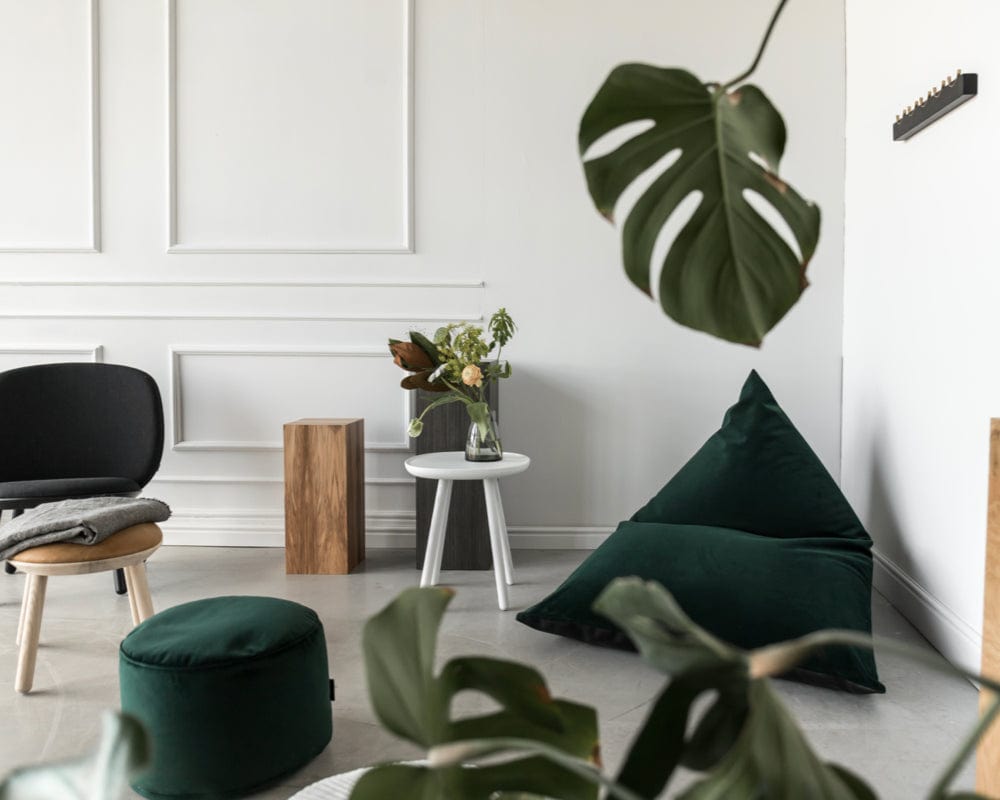 Pouf Velours