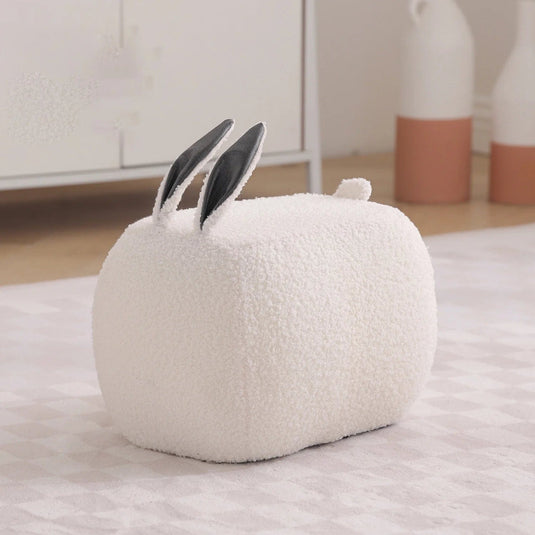 Pouf Enfant Lapin Blanc