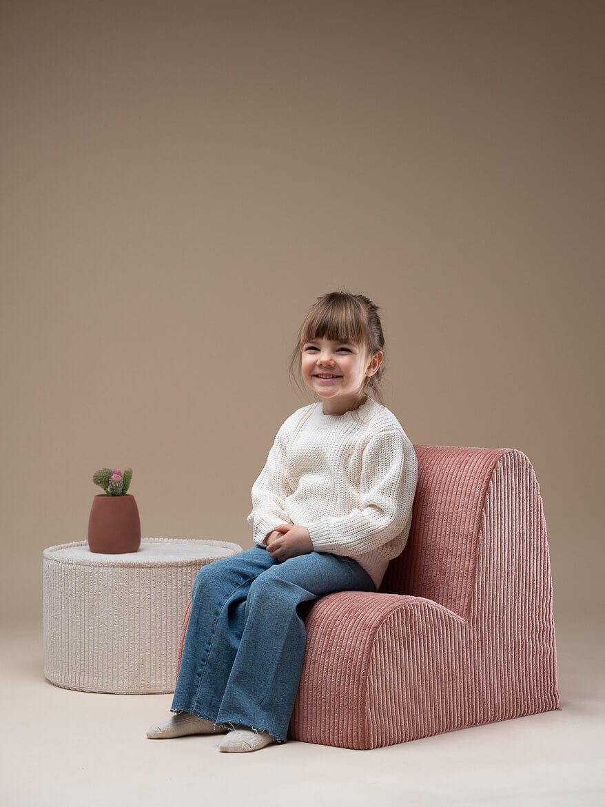 Pouf Enfant Nuage Rose