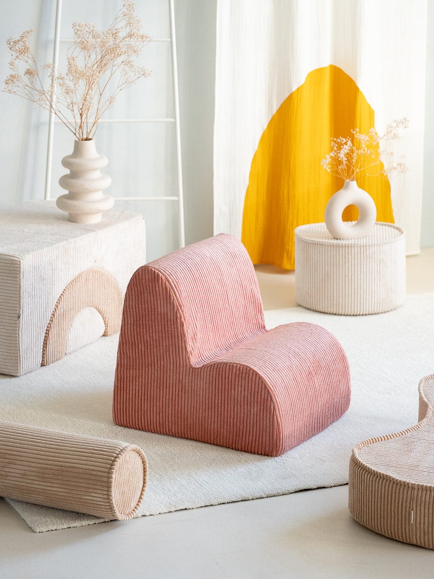 Pouf Enfant Nuage Rose
