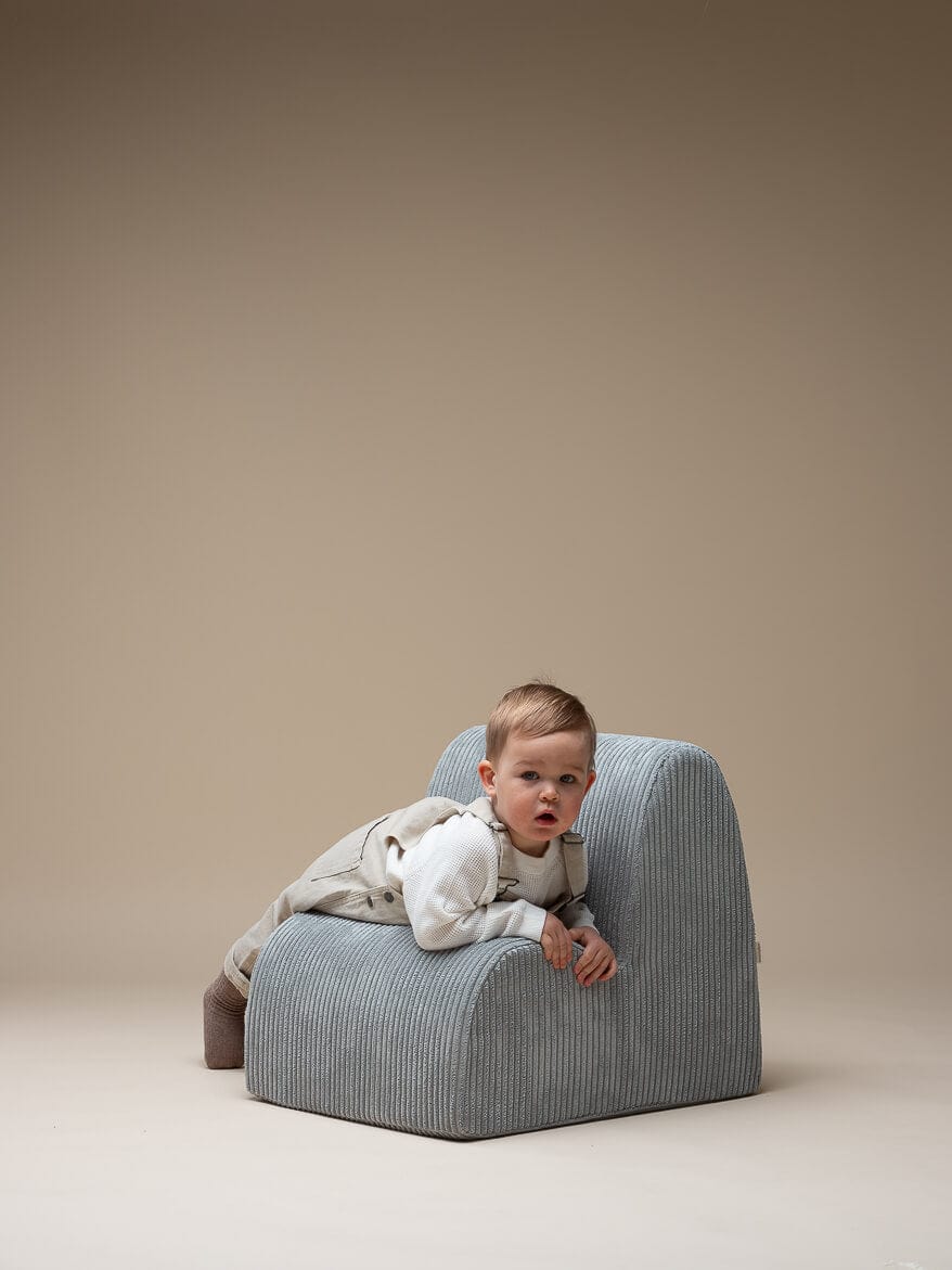 Pouf Enfant Nuage Turquoise