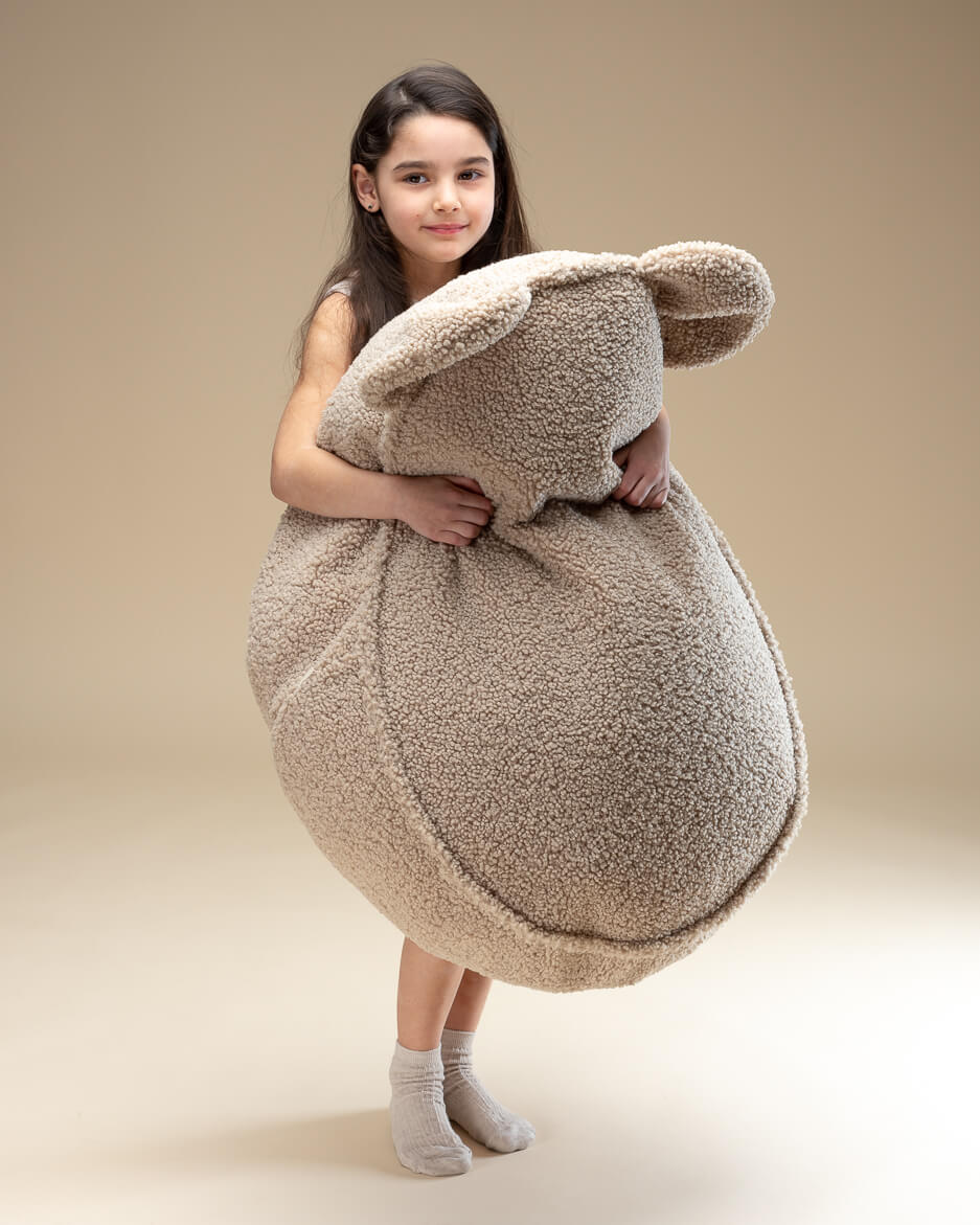 Pouf Enfant Ours