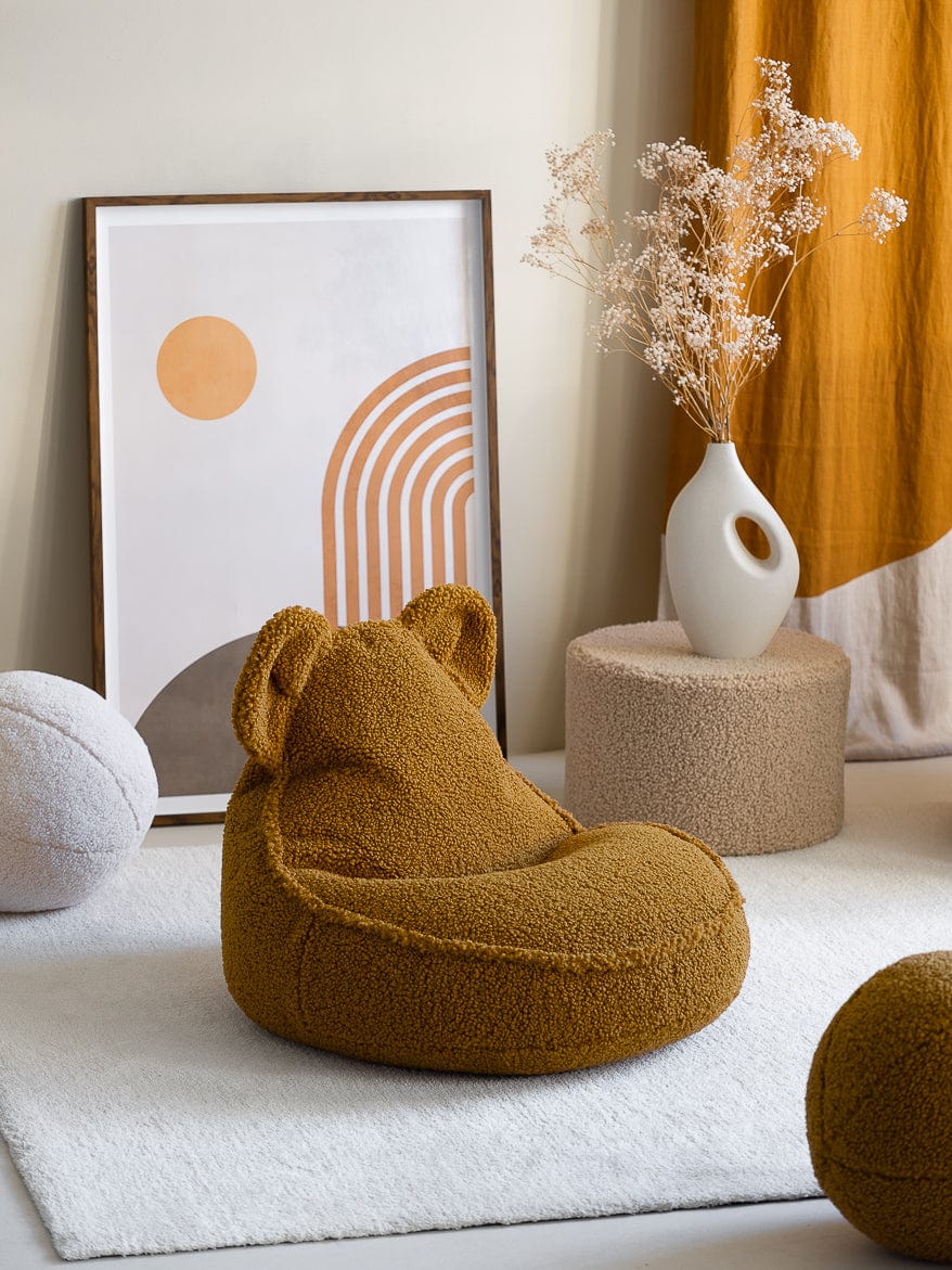 Pouf Enfant Ours Brun