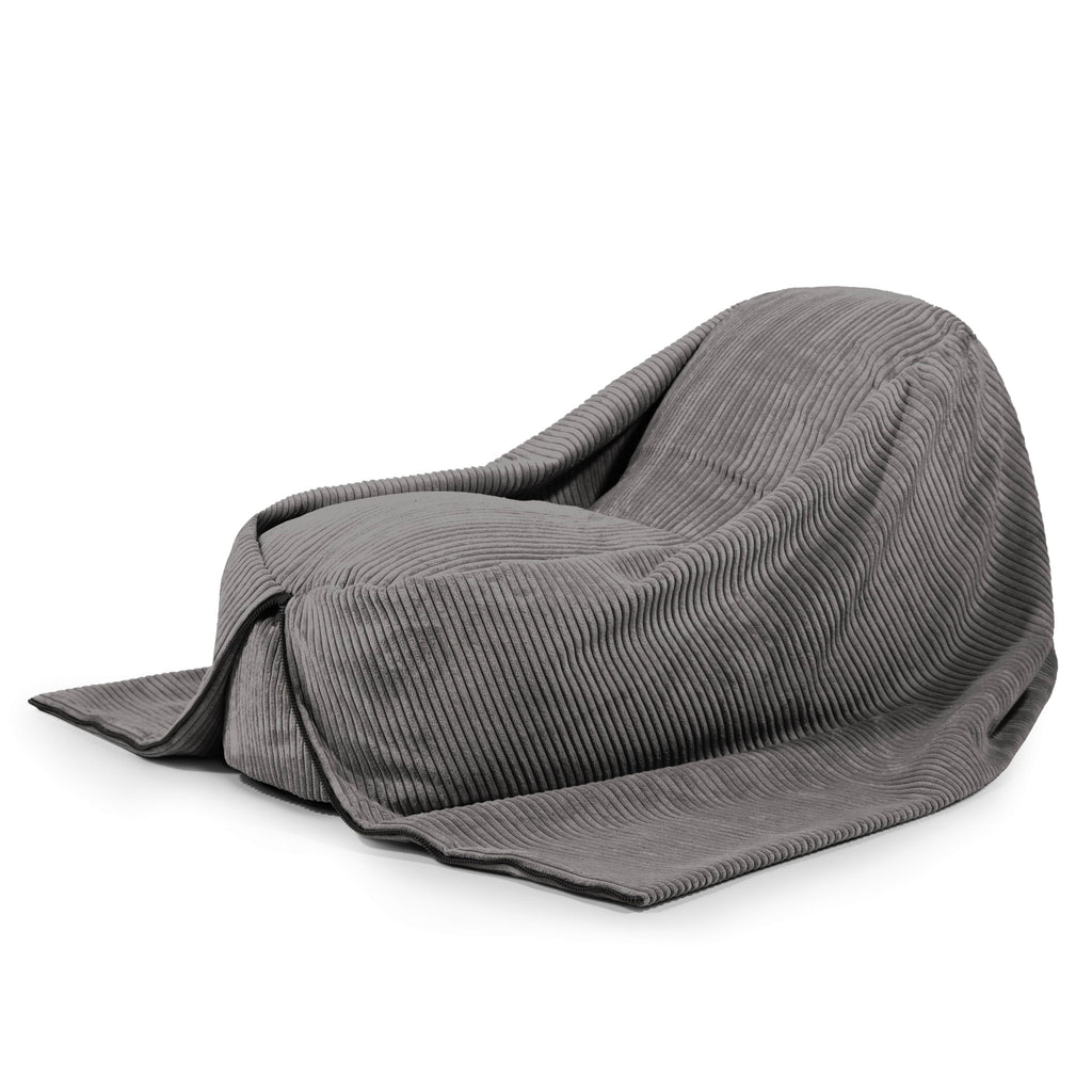 Pouf Enfant Velours Cotelé XXL Pouf Français
