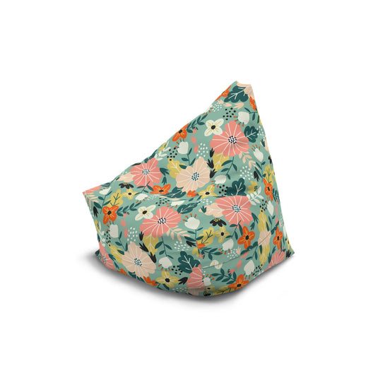 Pouf Fleuri 27" × 30" × 25" / Without insert