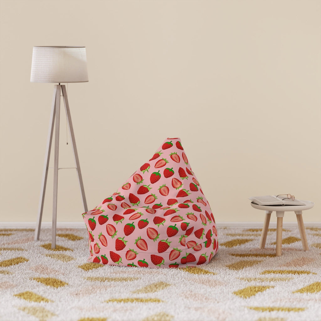Pouf Fraise 27" × 30" × 25" / Without insert