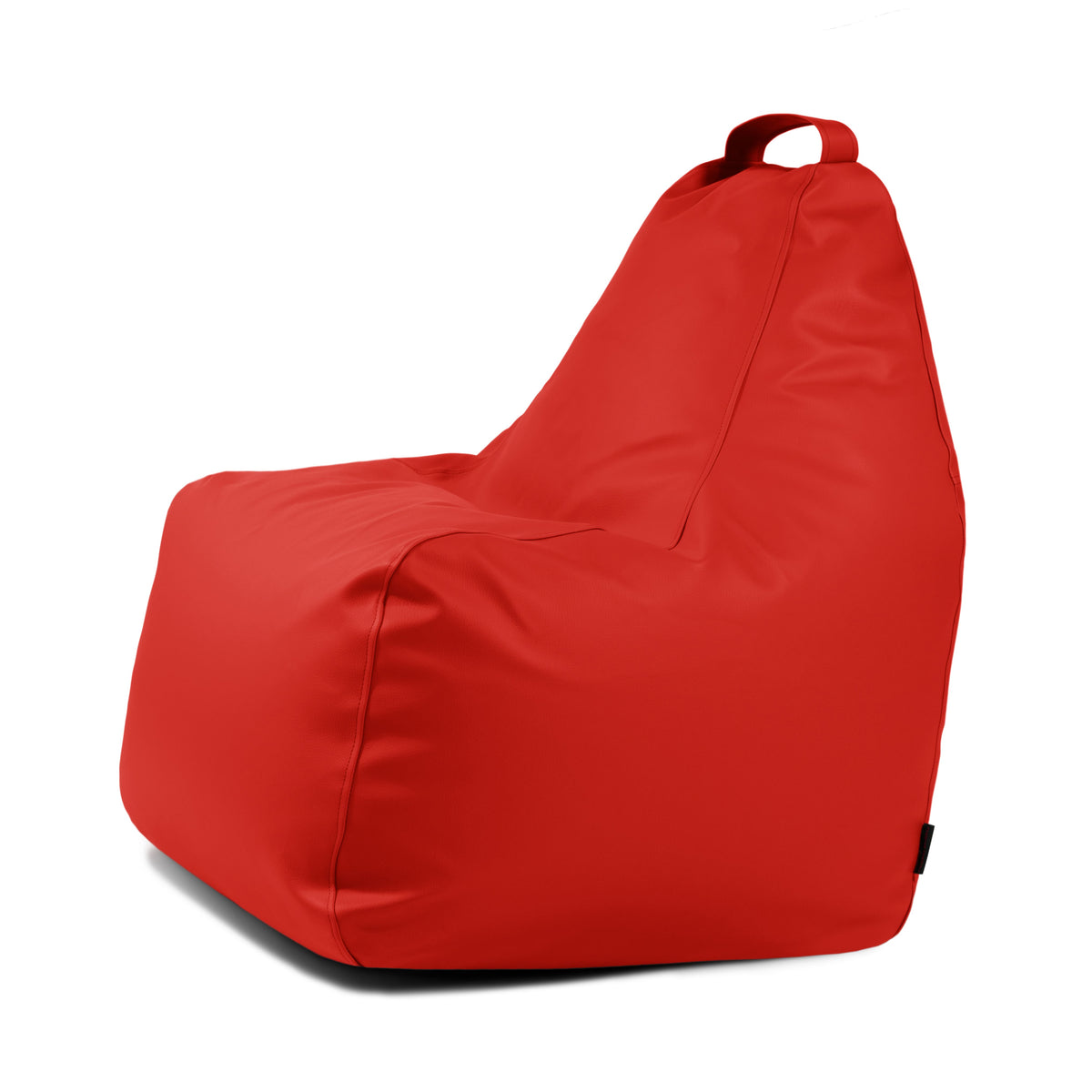 Pouf Gamer cuir Rouge Garance Pouf Gamer Beaumont Concept