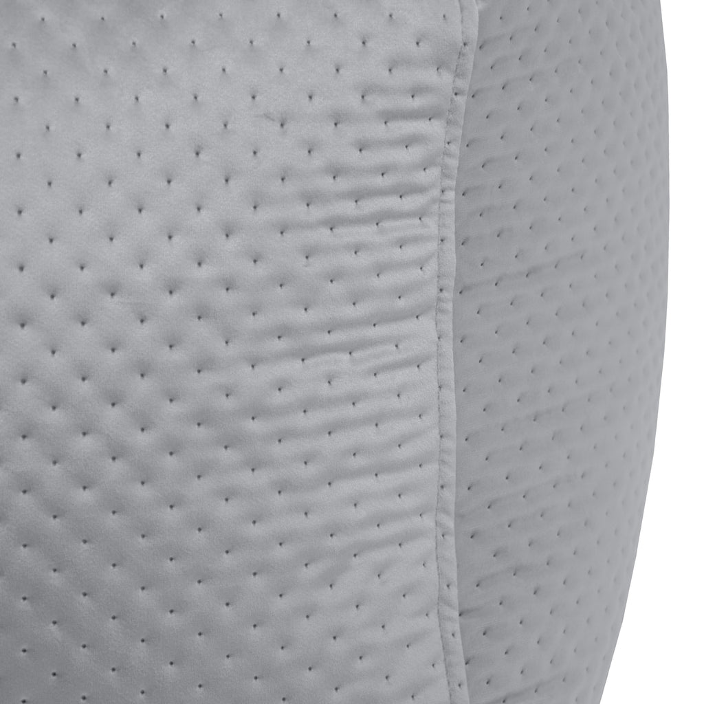 Pouf Gamer en velours capitonné Pouf Gamer Beaumont Concept