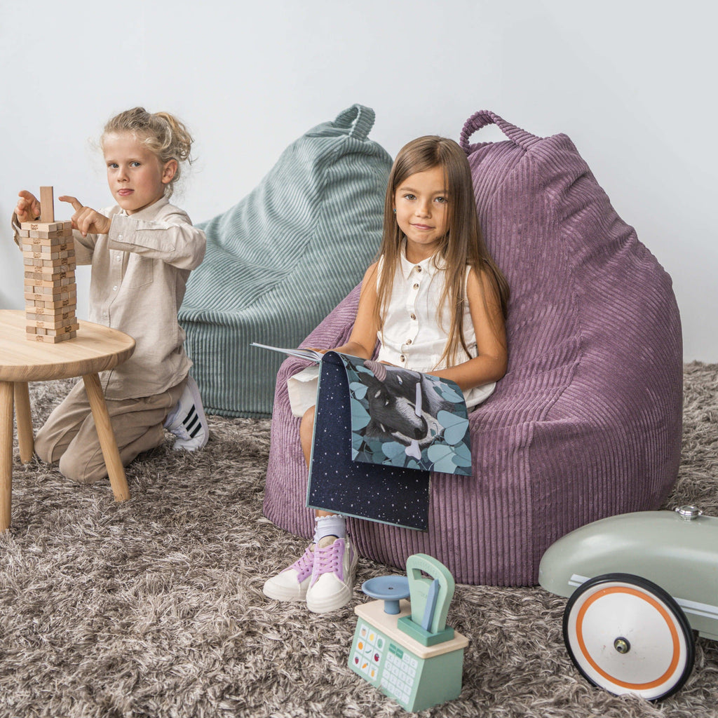 Pouf Gamer en velours cotelé Pouf Gamer Beaumont Concept