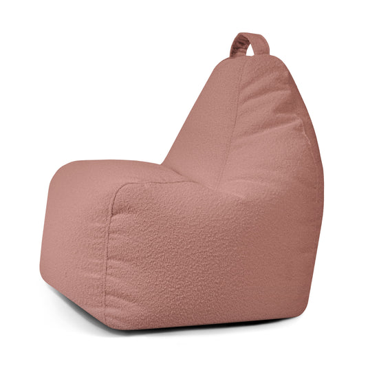 Pouf Gamer mouton Rose Taupe Pouf Gamer Beaumont Concept