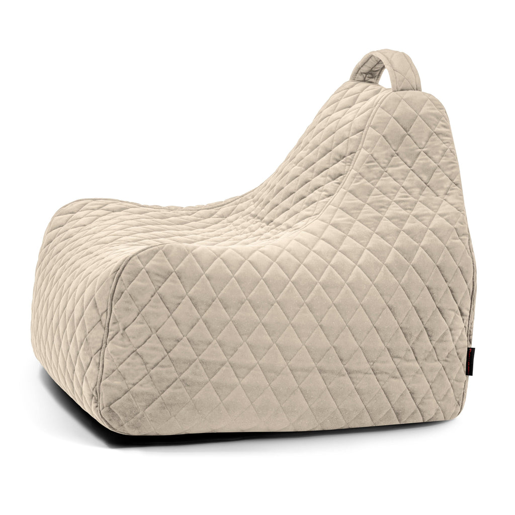 Pouf Gaming Velours Royal Pouf Français