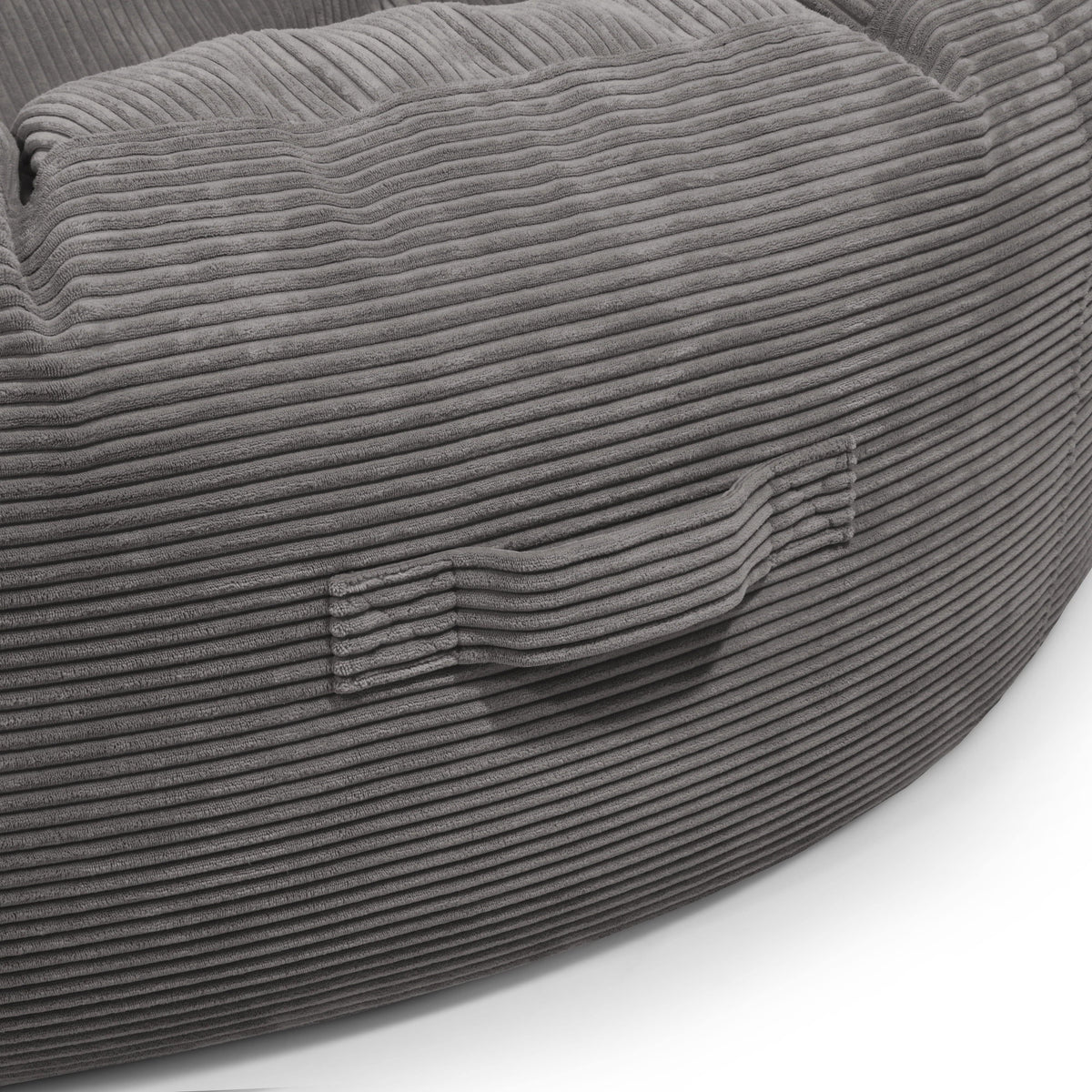 Pouf Geant en Velours Côtelé