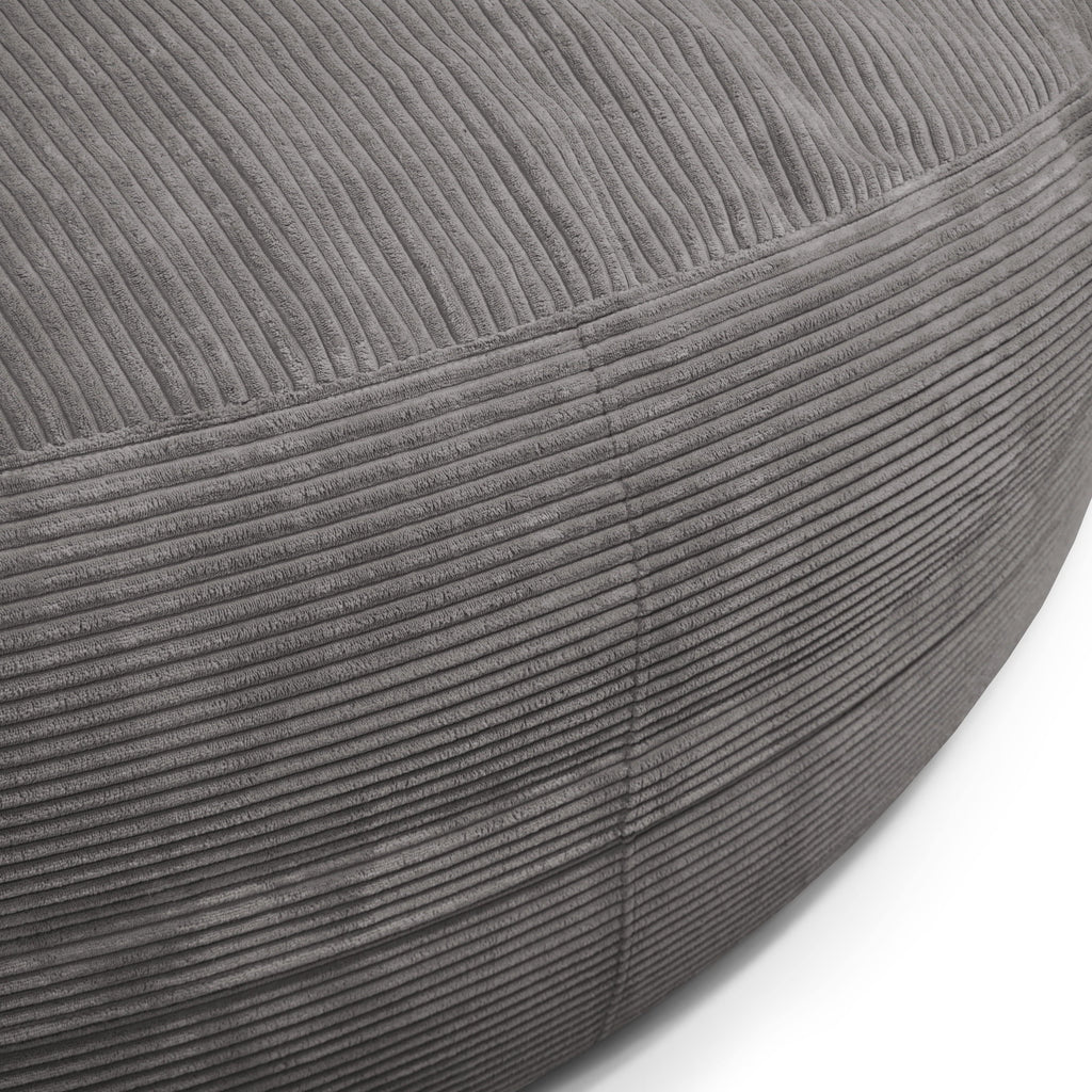Pouf Geant en Velours Côtelé