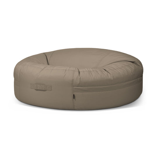 Pouf Geant Exterieur Marron Taupe